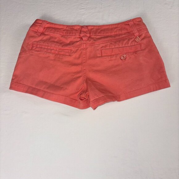 Volcom Coral Low Rise Stretch Shorts - Size 0 (24) - Picture 2 of 6